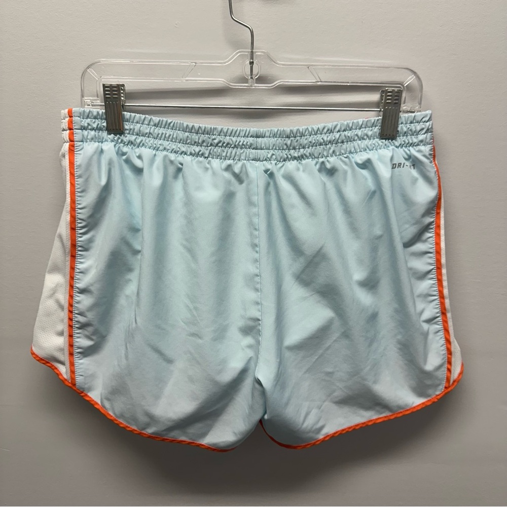 Nike Blue Athletic Shorts with drawstring, key pockets, & mesh underwear, Sz L - Picture 6 of 12